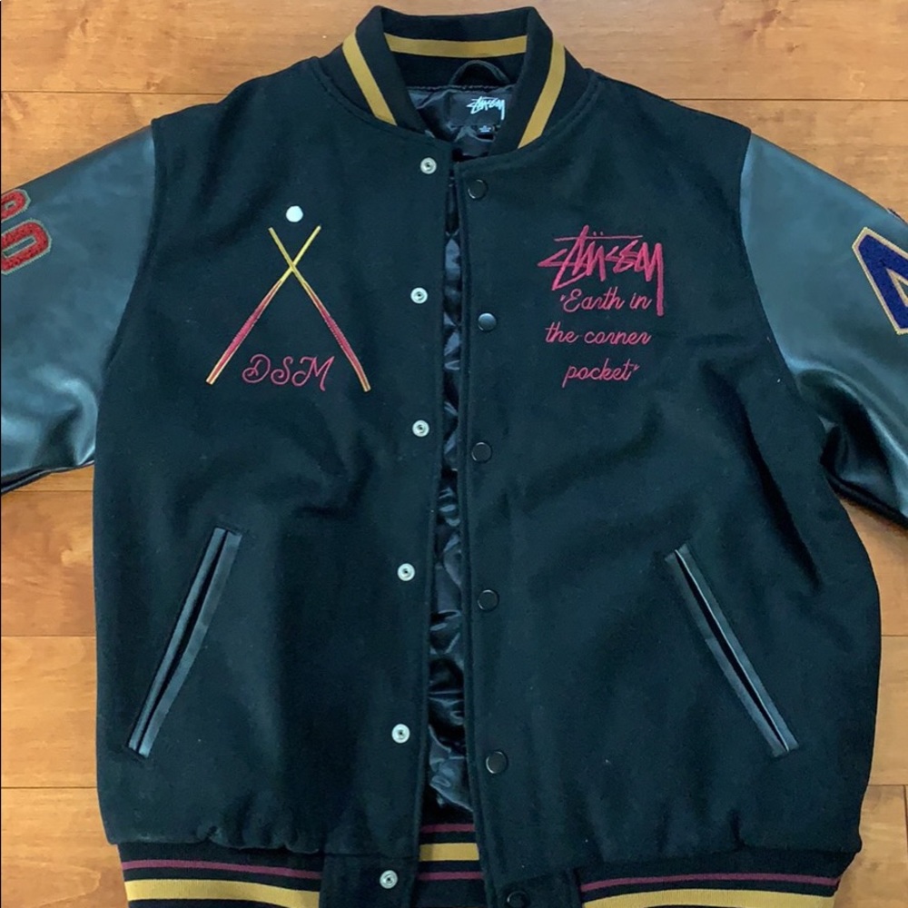 UA Stussy Varsity Jacket 40th Anniversary Edition